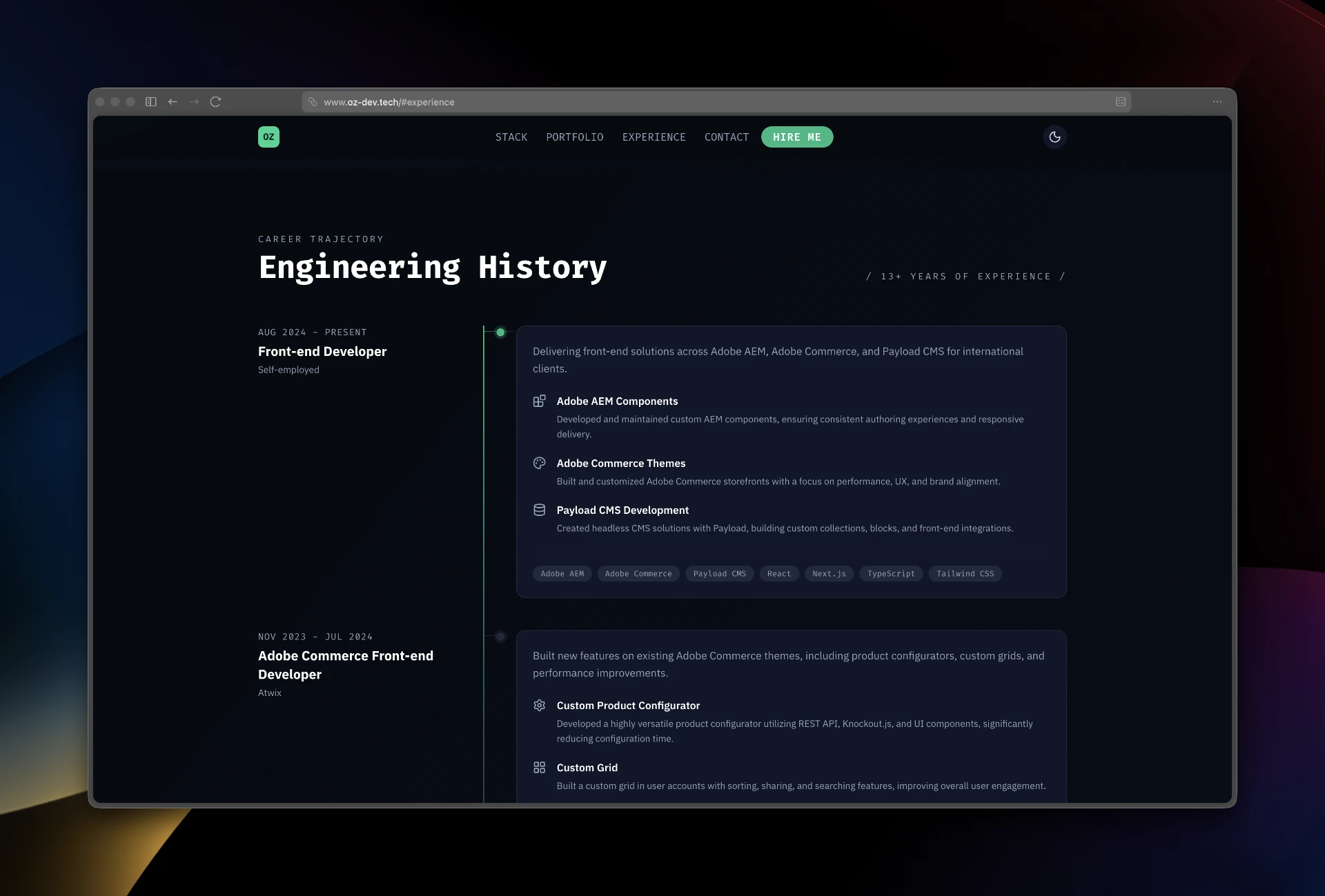 Engineering history timeline